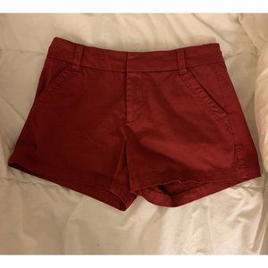 Red short shorts! Cotton, brand new.